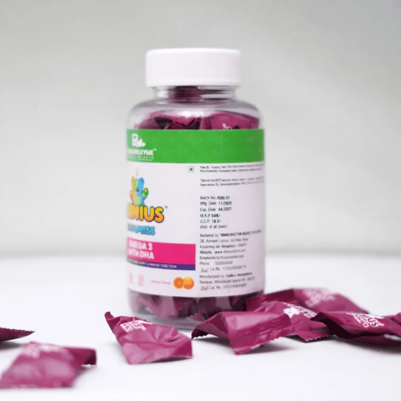 Genius Gummies – Omega 3 with DHA & Multivitamin - Image 2